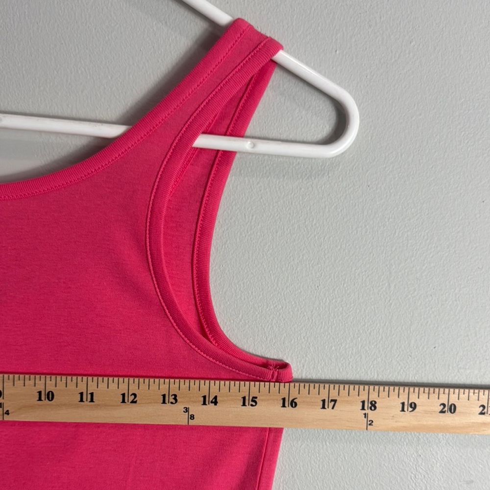 Faded Glory Pink Fitted Tank Top - Picture 7 of 7